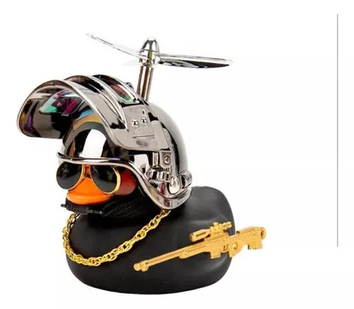 Pato Biker con accesorios