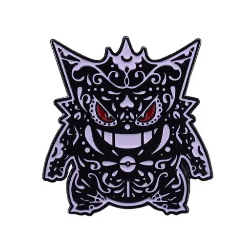 pin de gengar negro